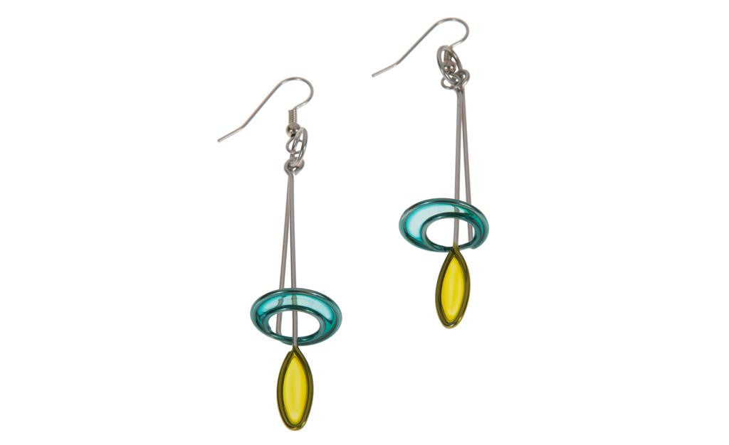 Ellipse &  Sphere Earrings