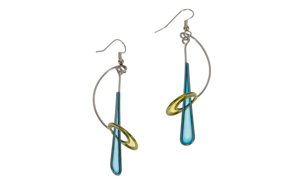 Sphere & Droplet Earrings