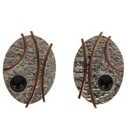 Silver Onyx Earrings