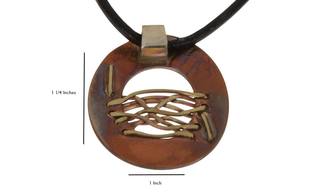 Copper Nickel Mid Wired Necklace