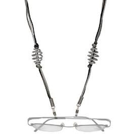 Industrial Chic - Black Hues Eyeglass Holder Necklace