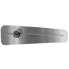 Ultra Light Weight Hematite Barrette - Medium Size