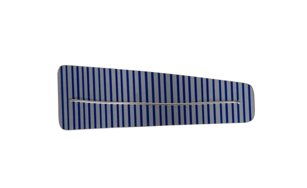 Ultra Light Weight Striped Barrette - Large Size