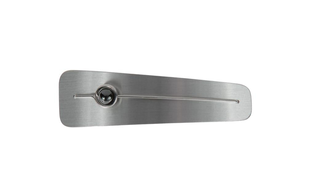 Ultra Light Weight Hematite Barrette - Medium Size