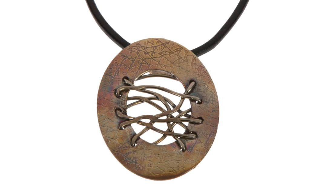 Copper Nickel Fully Wired Necklace