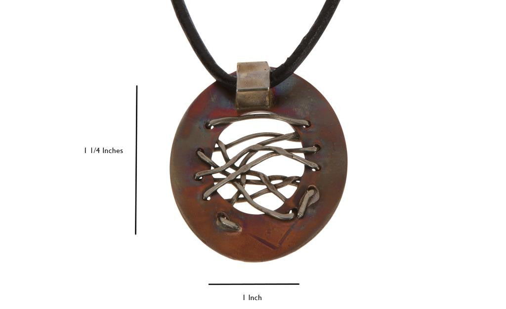 Copper Nickel Fully Wired Necklace