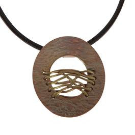 Copper Nickel Mid Wired Necklace