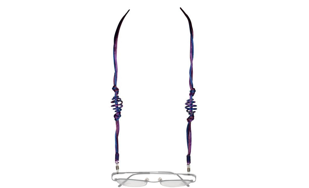 Industrial Chic - Purple Hues Eyeglass Holder Necklace