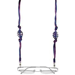 Industrial Chic - Purple Hues Eyeglass Holder Necklace